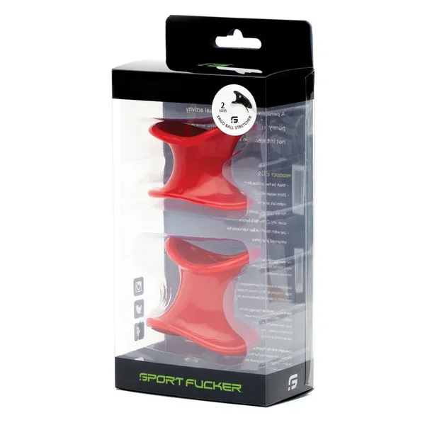 Sport Fucker Ergonomic Ball Stretcher Kit – Red