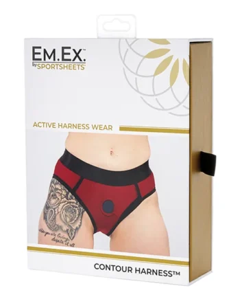 SPORTSHEETS EM.EX. CONTOUR HARNESS XL