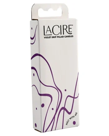 Sportsheets LaCire Drip Pillar Candles - Violet