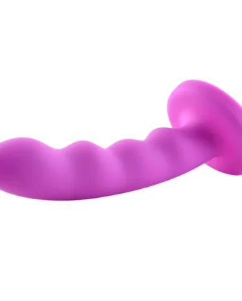 Sportsheets Nautia Solid Silicone 8" Ribbed G-Spot Dildo
