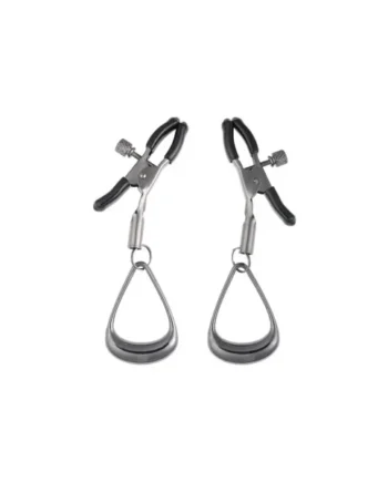 Sportsheets Velvet Noir Tuggable Nipple Clamps