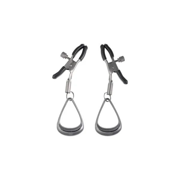 Sportsheets Velvet Noir Tuggable Nipple Clamps