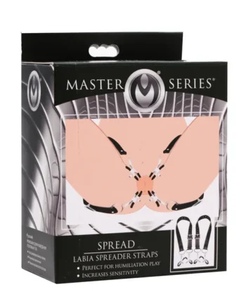 Spread Labia Spreader Straps With Clamps