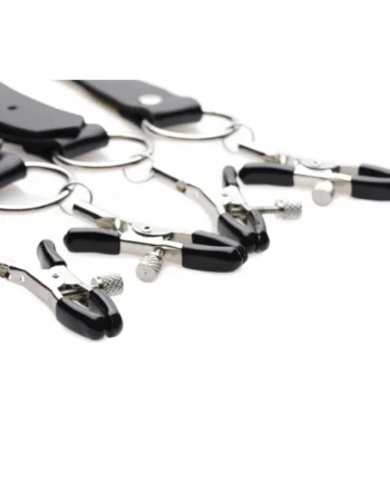 Spread Labia Spreader Straps With Clamps