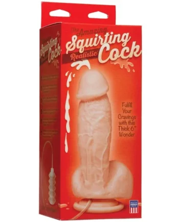 Squirting Realistic Cock W/splooge Juice – Flesh