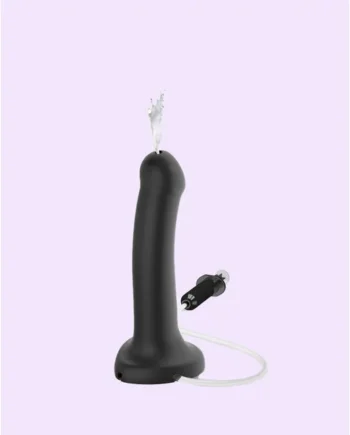 Squirting Silicone Strap-On Dildo