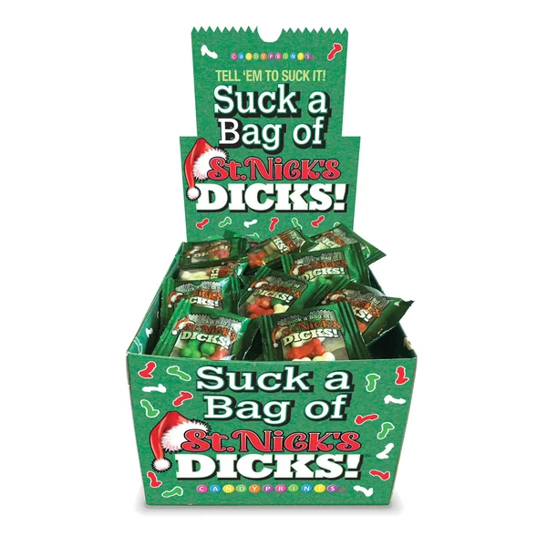 ST. NICK’S DICKS DISPLAY OF 100