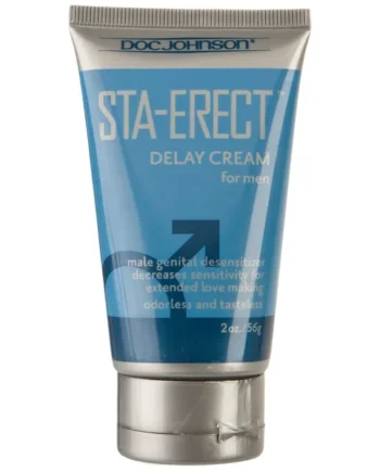 Sta-Erect Delay Cream for Men - 2 Oz. - Bulk