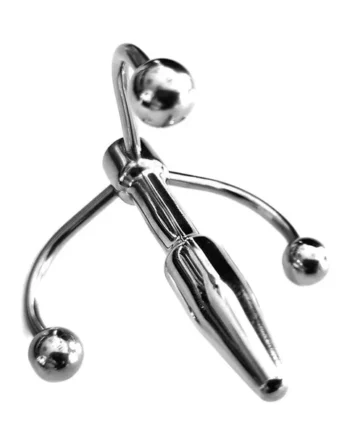 Stainless Steel Crown Penis Plug by Rouge