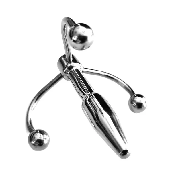 Stainless Steel Crown Penis Plug by Rouge