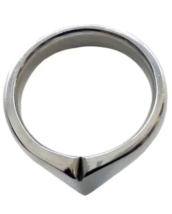STAINLESS STEEL TAJ CROWN RING