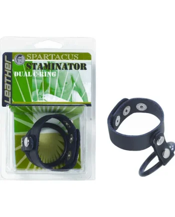 STAMINATOR LEATHER & RUBBER DUAL C-RING