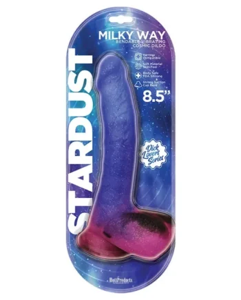 Stardust Milky Way 8.5 in. Multi-Speed Vibrating Rechargeable Dildo