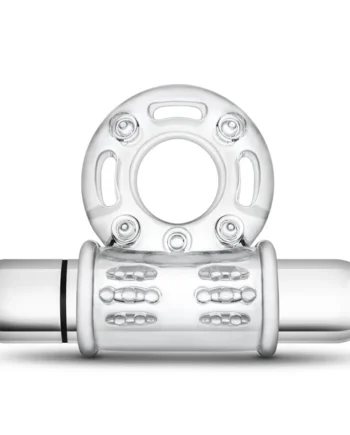 Stay Hard 10 Function Vibrating Bull Ring - Clear