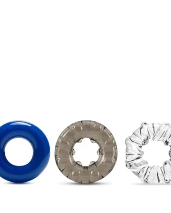 Stay Hard - Triple Stretch 3 Pack Cock Rings