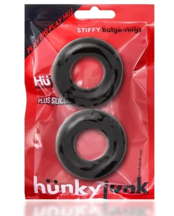 Stiffy 2 -Pack Bulge-Rings - Tar Ice
