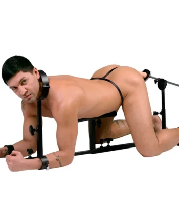 Stockade With Chest Pad And Fucking Rod