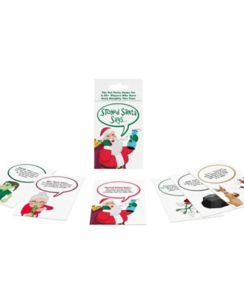 STONED SANTA SAYS NAUGHTY CARD GAME