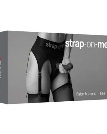 Strap On Me Lingerie Rebel Harness - Black M