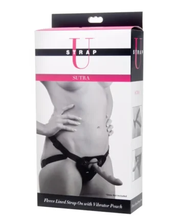 STRAP U SUTRA FLEECE LINED STRAP-ON W/ BULLET POCKET