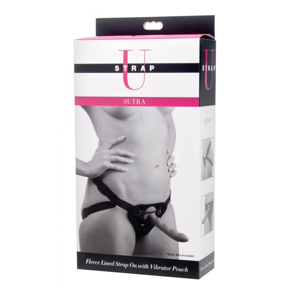 STRAP U SUTRA FLEECE LINED STRAP-ON W/ BULLET POCKET