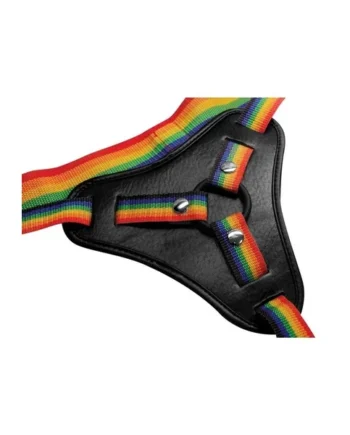 Strap U Take The Rainbow Universal Harness – Rainbow