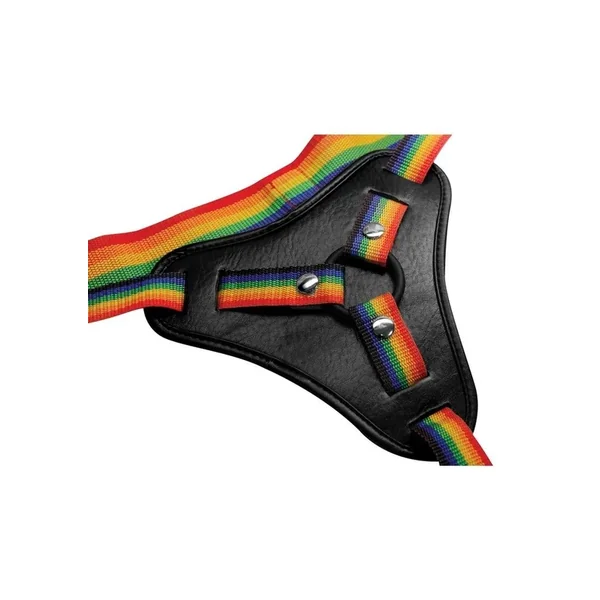 Strap U Take The Rainbow Universal Harness – Rainbow