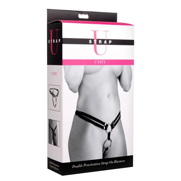 STRAP U UNITY DOUBLE PENETRATION STRAP ON HARNESS