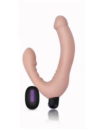 Strapless Doble Dildo Silicone USB