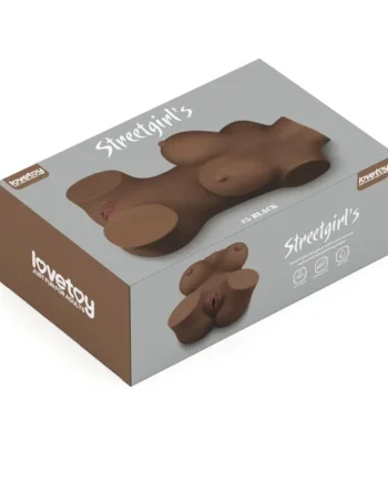 Streetgirl's No 5 Chocolate Masturbator Half Body Sex Doll