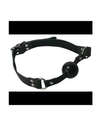 Strict 1.7 Inch Black Soft Ball Gag