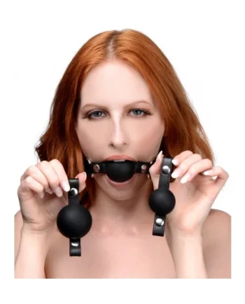 STRICT INTERCHANGEABLE SILICONE BALL GAG SET
