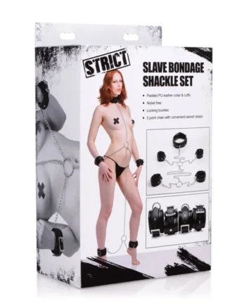 Strict Slave Bondage Shackle Set