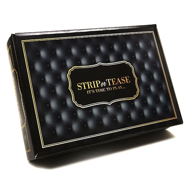 Strip Or Tease Adult Card Game