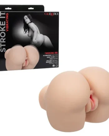 Stroke It™ Vibrating Twerking BBL Life Size Masturbator by Cal Exotics