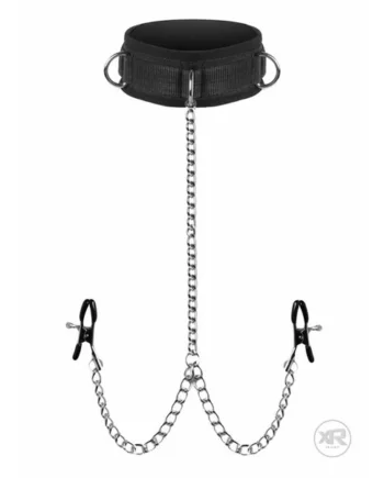 Submission Collar and Nipple Clamps