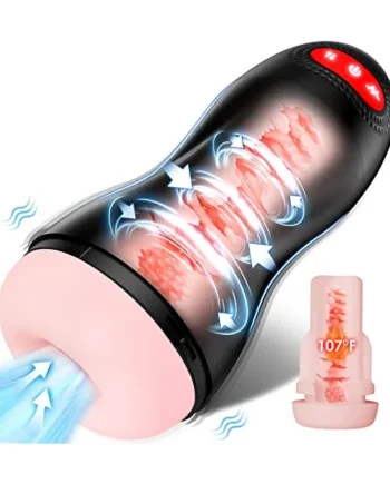 Sucking Male Masturbators Cup (Black)