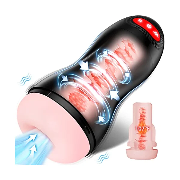 Sucking Male Masturbators Cup (Black)