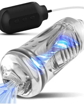 Sucking Vibrating Textured Vagina Pocket Pussy For Men