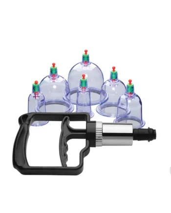 Sukshen 6 Piece Cupping Set with Acu-Points