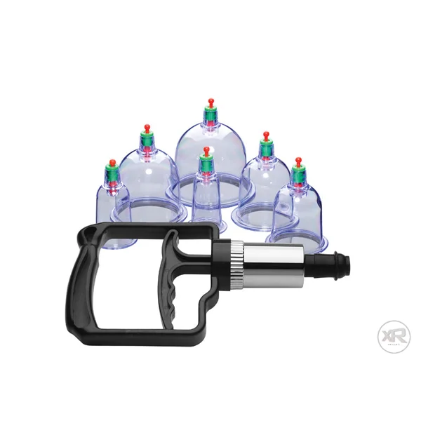 Sukshen 6 Piece Cupping Set with Acu-Points