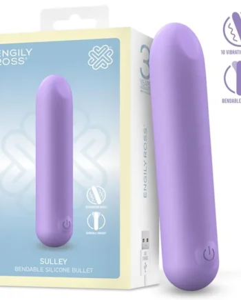 Sulley Vibrating Bullet Liquid Silicone Unibody Bendable USB