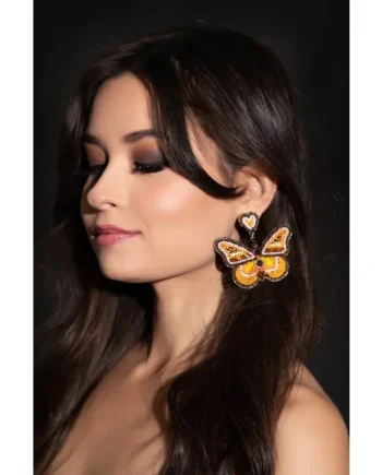 Sunrise Butterfly Earrings