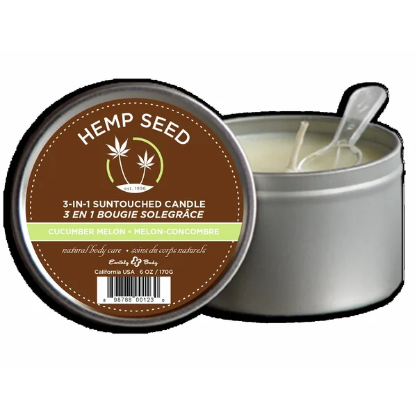 SUNTOUCHED CANDLE 3 N 1 CUCUMBER MELON 6 OZ
