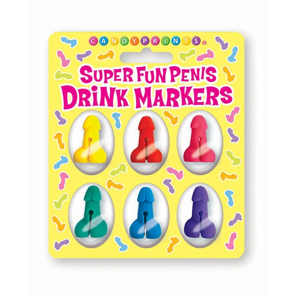 Super Fun Cocktail Markers - Set of 6