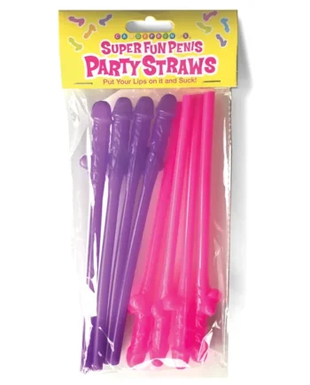 Super Fun Penis Party Straws 8-Pack