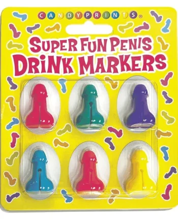 Super Fun Penis Silicone Drink Markers