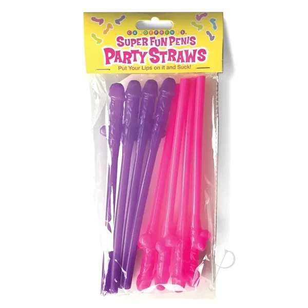 Super Fun Penis Straws Bachelorette Party Supplies