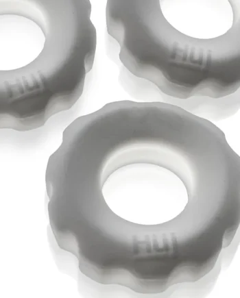 Super Huj - 3-Pack Cockrings - White Ice