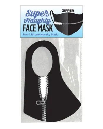 Super Naughty Zipper Face Mask